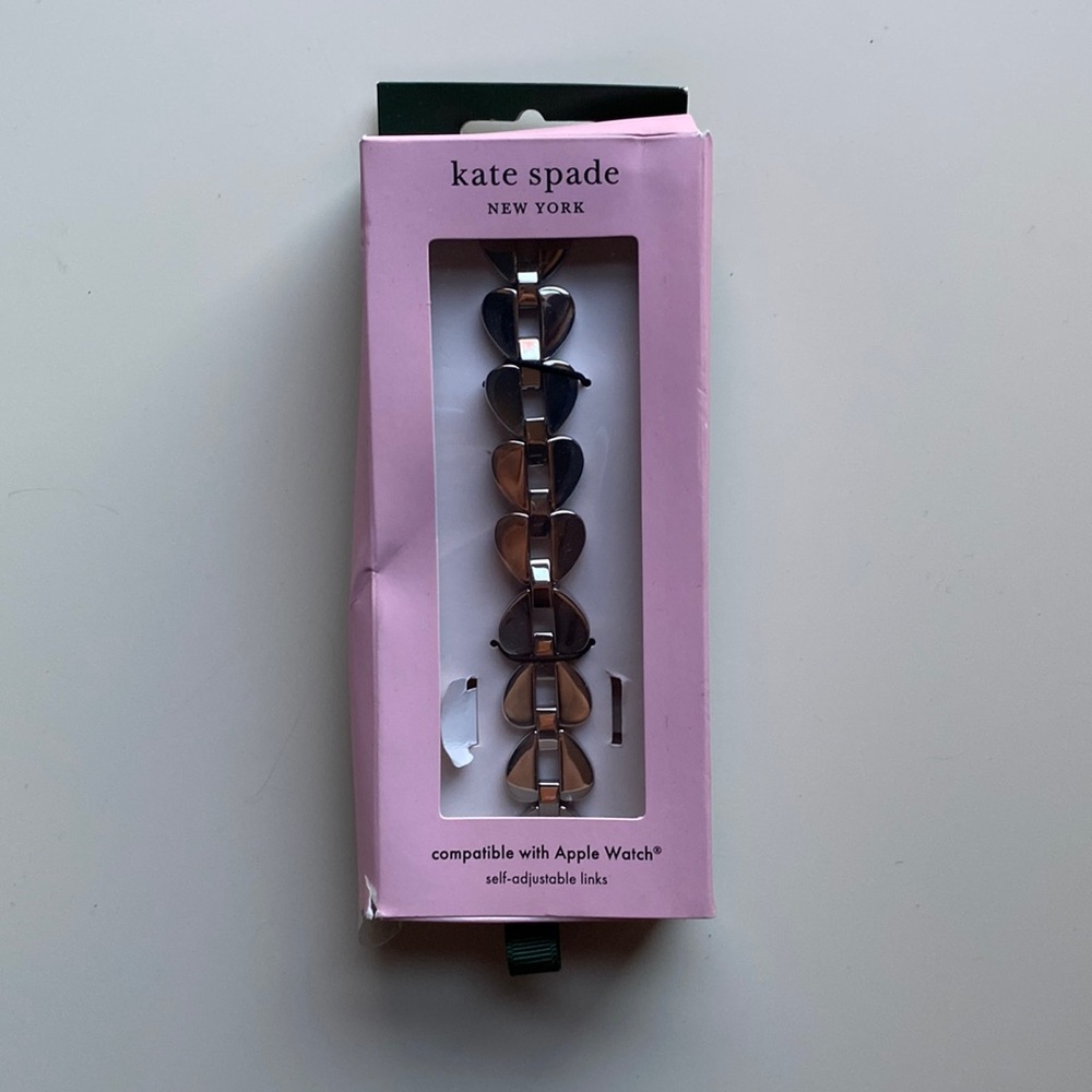 NIB Kate Spade Apple Watch Band Stainless Steel 38/40mm
